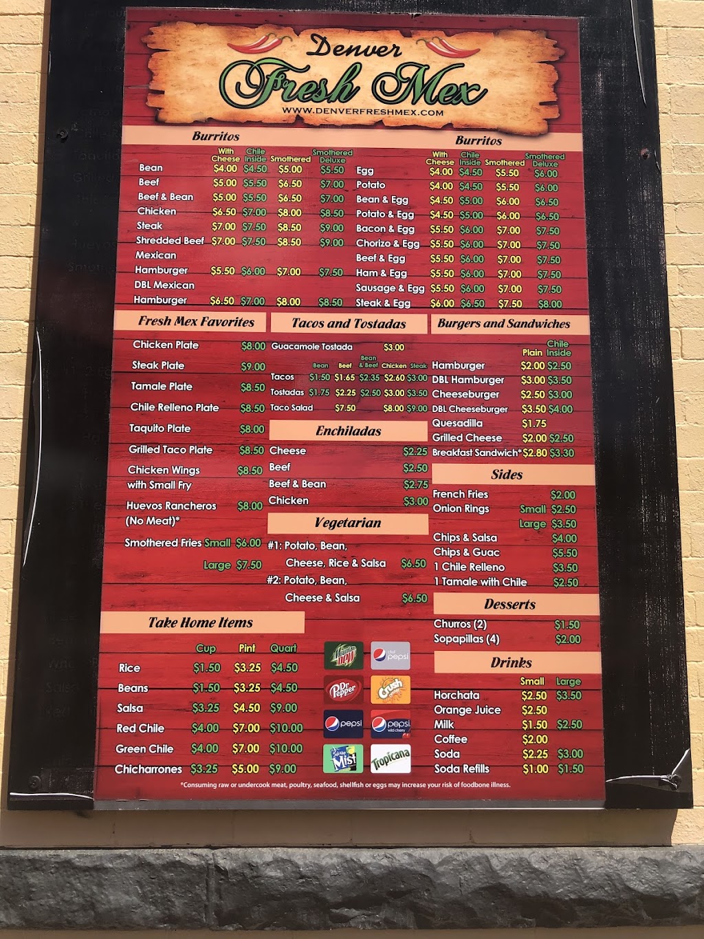 Denver Fresh Mex | restaurant | 1818 E Colfax Ave, Denver, CO 80218, USA | 7204209955 OR +1 720-420-9955