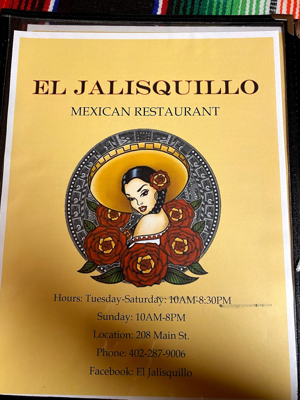 El Jalisquillo | restaurant | 208 Main St, Wakefield, NE 68784, USA | 4022879006 OR +1 402-287-9006