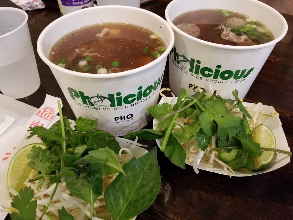 Pholicious | restaurant | 303 Memorial City Mall, Houston, TX 77024, USA | 8328049155 OR +1 832-804-9155