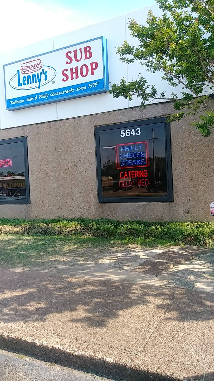 Lennys Grill & Subs | meal takeaway | 5643 E Shelby Dr, Memphis, TN 38141, USA | 9013678870 OR +1 901-367-8870