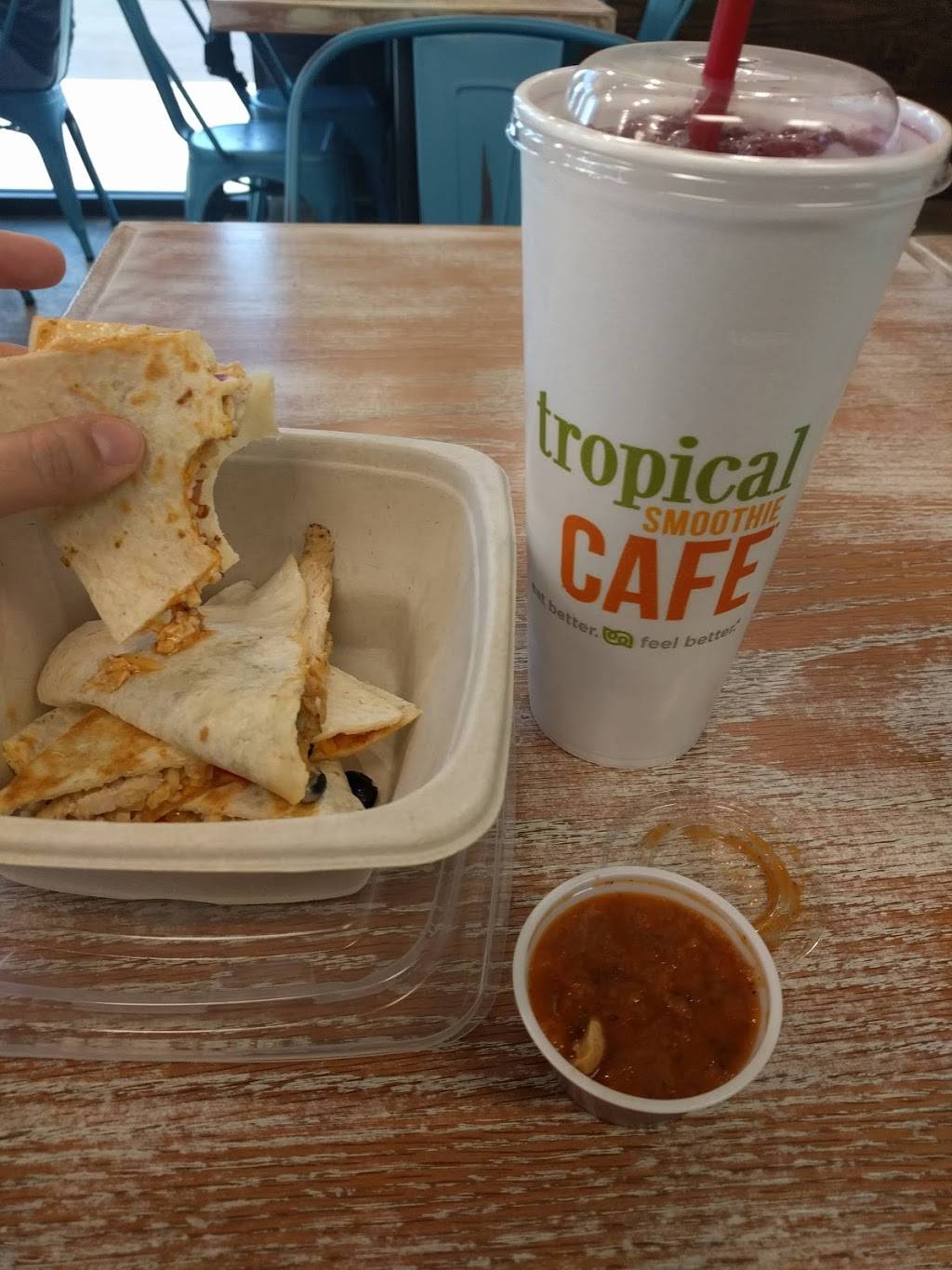 Tropical Smoothie Cafe | restaurant | 10826 S Memorial Dr, Tulsa, OK 74133, USA | 9182890263 OR +1 918-289-0263