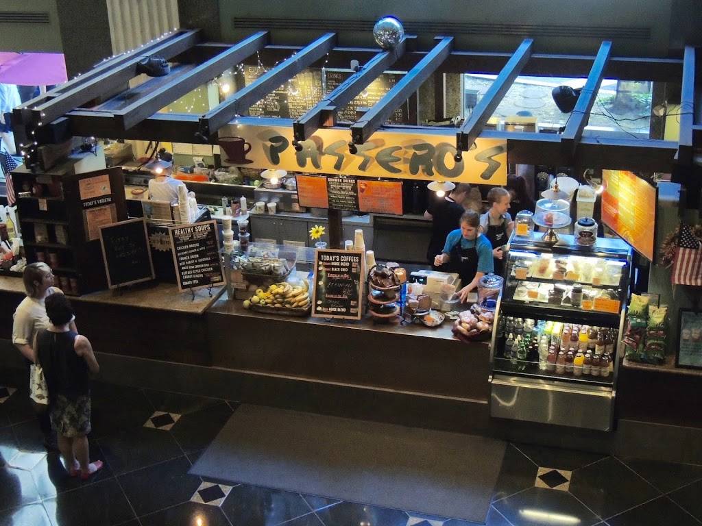 Passeros Coffee Roasters | cafe | 100 E Penn Sq, The Wanamaker Bldg.,Juniper St Lobby, Philadelphia, PA 19107, USA | 2159889909 OR +1 215-988-9909