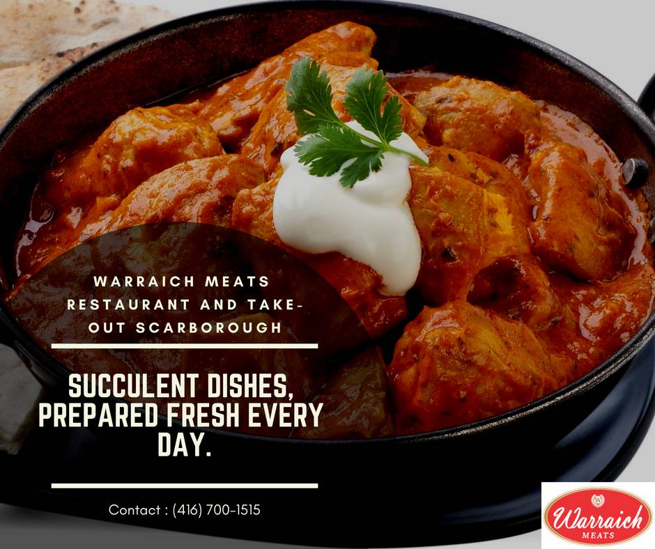 Warraich Meats Restaurant and Take-Out Scarborough | meal takeaway | 3300 McNicoll Ave Unit #15A, Scarborough, ON M1V 5J6, Canada | 4167001515 OR +1 416-700-1515