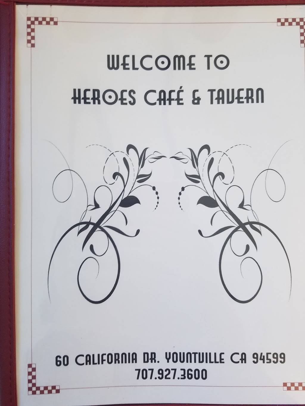 Heroes Cafe | cafe | 60 Presidents Cir, Yountville, CA 94599, USA | 7079273600 OR +1 707-927-3600