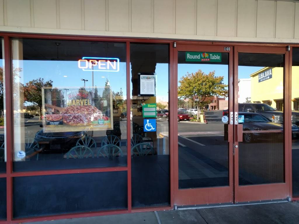 Round Table Pizza | meal delivery | 140 Browns Valley Pkwy, Vacaville, CA 95688, USA | 7074517224 OR +1 707-451-7224