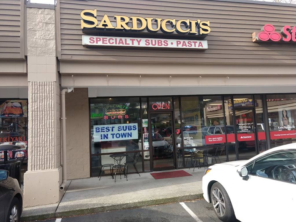Sarduccis Specialty Subs | restaurant | 955 6th St South, Kirkland, WA 98033, USA | 4258278253 OR +1 425-827-8253