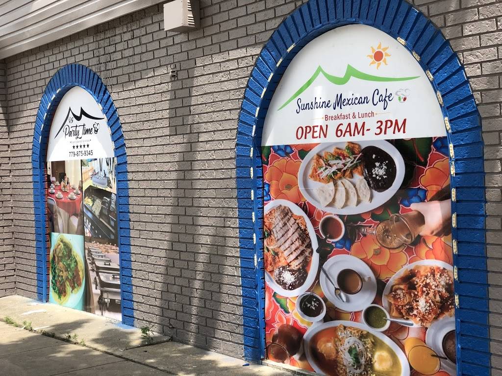 Sunshine Mexican Cafe (Party Time RJ) | restaurant | 406 N Scott St, Joliet, IL 60432, USA | 8156303036 OR +1 815-630-3036