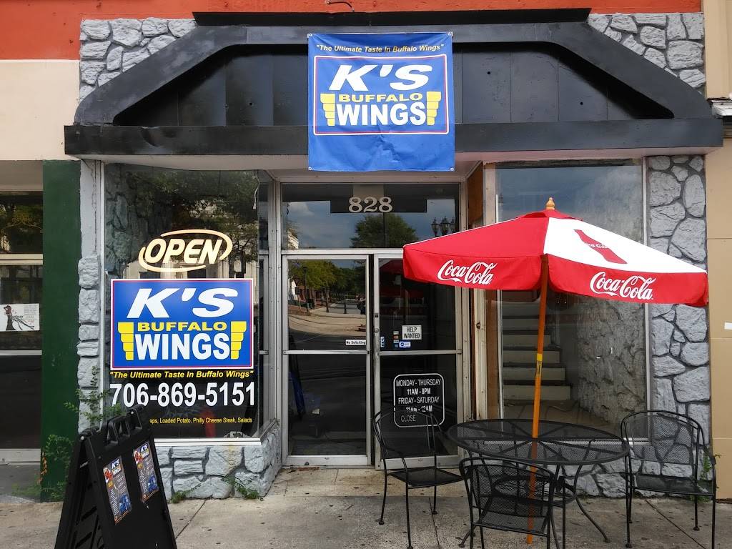 Ks Buffalo Wings | restaurant | 828 Broad St, Augusta, GA 30901, USA | 7068695151 OR +1 706-869-5151