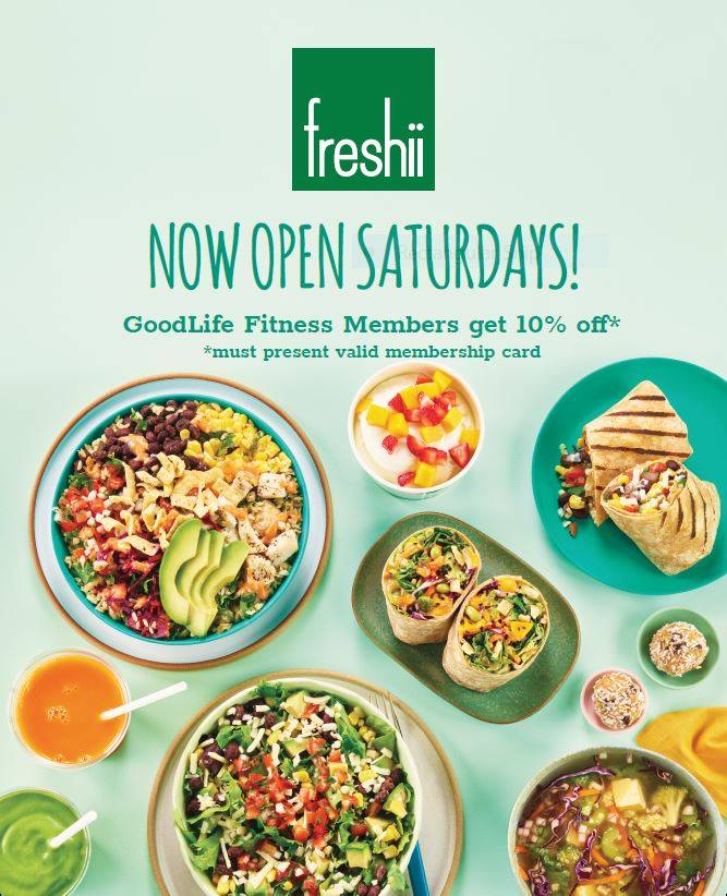 Freshii | restaurant | 3389 Steeles Ave E suite 130A, North York, ON M2H 3S8, Canada | 6477494284 OR +1 647-749-4284