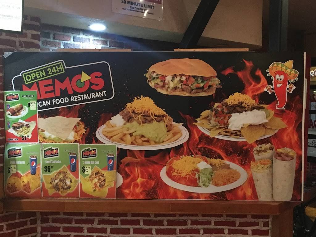 Memos Mexican Restaurant | restaurant | 4743 The Ave, Seattle, WA 98105, USA | 2067295071 OR +1 206-729-5071
