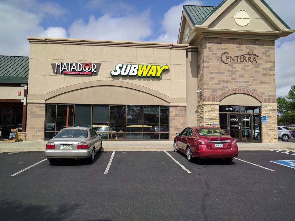 Subway | meal takeaway | 1753 Rocky Mountain Ave Building F, Loveland, CO 80538, USA | 9705931845 OR +1 970-593-1845