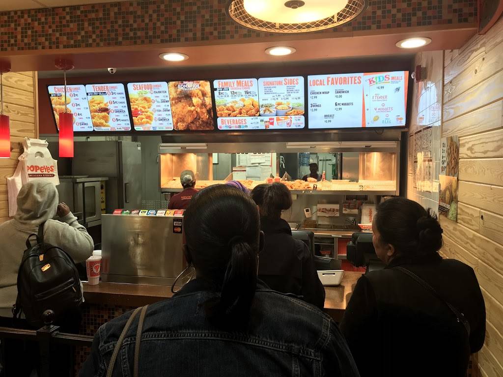 Popeyes Louisiana Kitchen | restaurant | 117 Broad St, Elizabeth, NJ 07201, USA | 9082890505 OR +1 908-289-0505