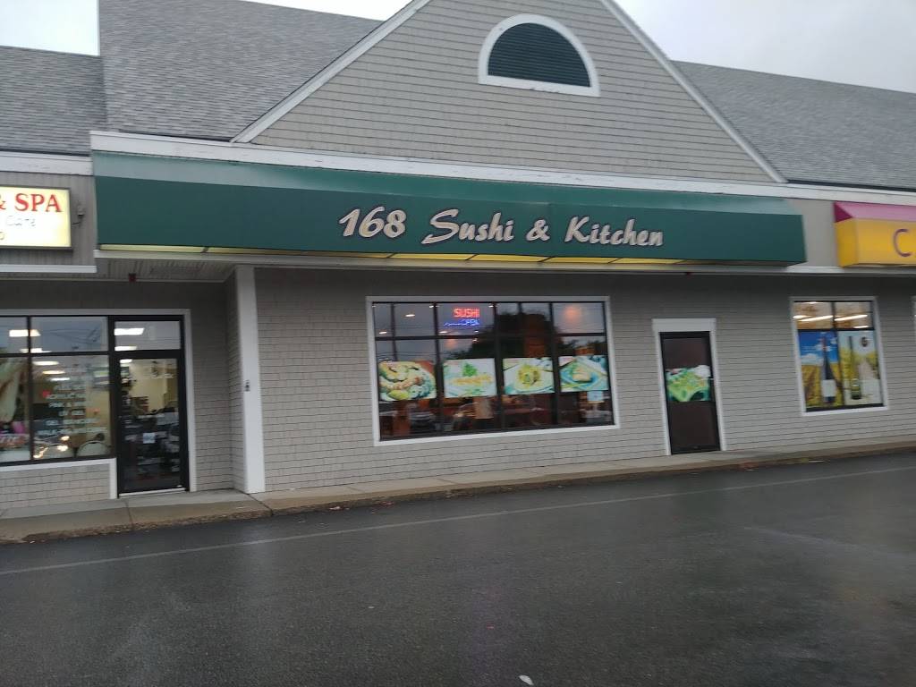168 Sushi & Kitchen | restaurant | 8 Sconticut Neck Rd, Fairhaven, MA 02719, USA | 7742061895 OR +1 774-206-1895