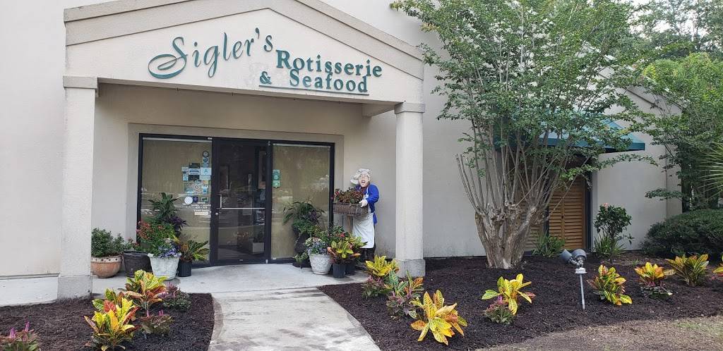 Siglers Rotisserie & Seafood | restaurant | 12 Sheridan Park Cir, Bluffton, SC 29910, USA | 8438155030 OR +1 843-815-5030