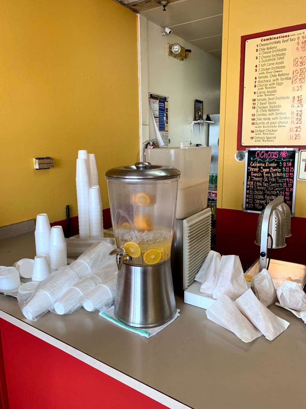 Menu at Ochoas Mexican Restaurant | restaurant | 777 Gravenstein Hwy S, Sebastopol, CA 95472, USA | 7078299338 OR +1 707-829-9338