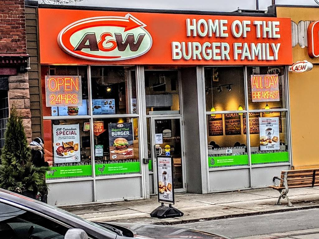 A&W Canada | restaurant | 756 Broadview Ave, Toronto, ON M4K 2P1, Canada | 4169012240 OR +1 416-901-2240