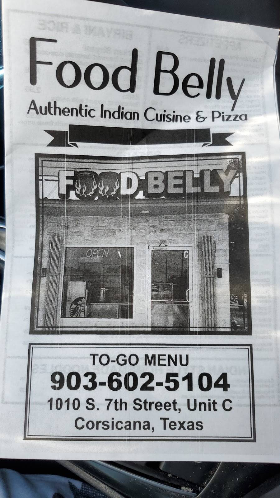Food Belly | restaurant | 1010 S 7th St, Corsicana, TX 75110, USA | 9036025104 OR +1 903-602-5104