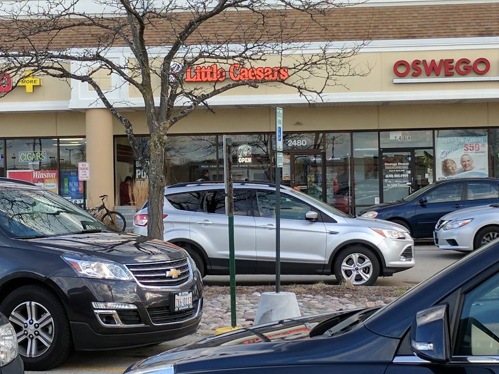 Little Caesars Pizza | meal takeaway | 2480 US-30 Suite B102, Oswego, IL 60543, USA | 6308965099 OR +1 630-896-5099