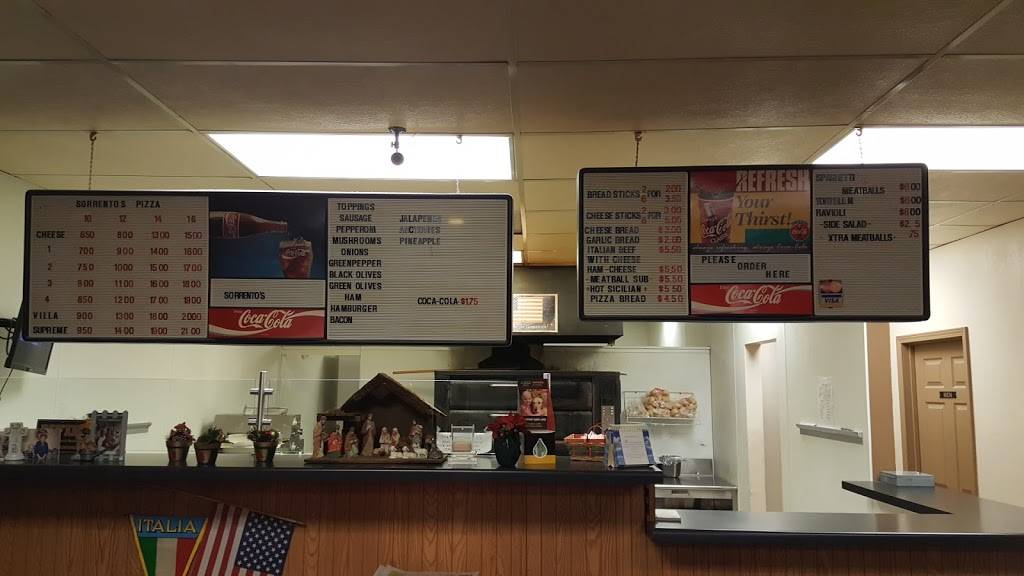 Sorrentos Pizza | restaurant | 101 E Washington St, Clinton, IL 61727, USA | 2179354415 OR +1 217-935-4415