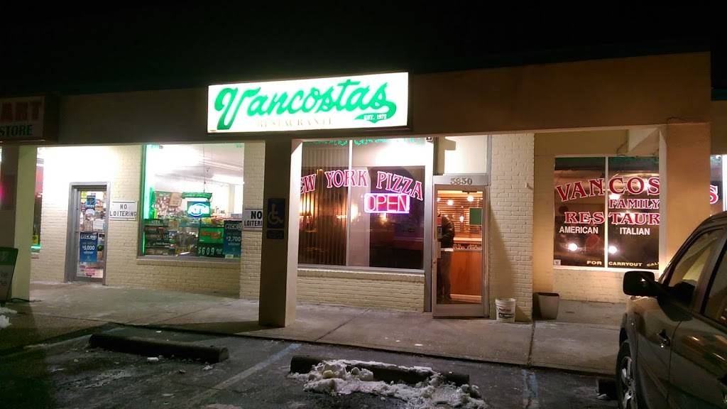 Vancostas Pizza | restaurant | 3830 Kecoughtan Rd, Hampton, VA 23669, USA | 7577231800 OR +1 757-723-1800