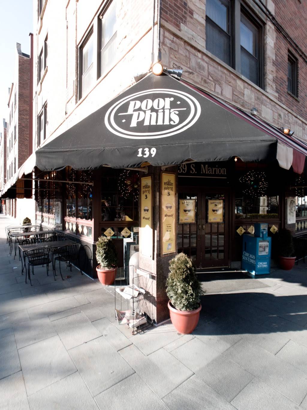 Poor Phils Bar and Grill | restaurant | 139 S Marion St, Oak Park, IL 60302, USA | 7088480871 OR +1 708-848-0871