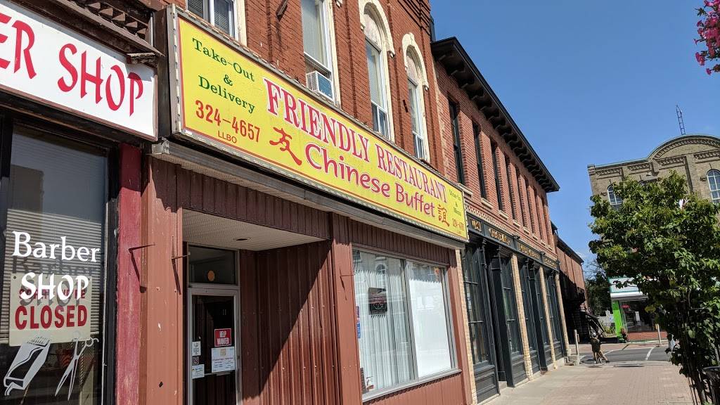 Friendly Restaurant | restaurant | 8 Kent St W, Lindsay, ON K9V 2Y1, Canada | 7053244657 OR +1 705-324-4657