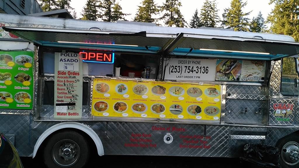 Crazy Tacos | restaurant | 17302 Pacific Ave S, Spanaway, WA 98387, USA | 2537543136 OR +1 253-754-3136