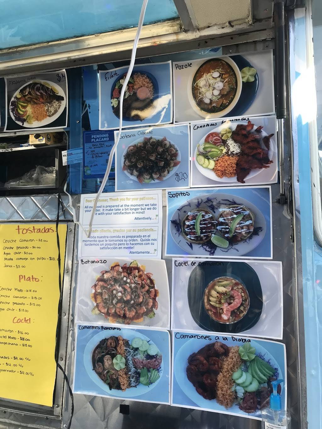 P Azul Sea food food trcuk | restaurant | 2215 El Camino Real, Redwood City, CA 94063, USA | 6509550366 OR +1 650-955-0366