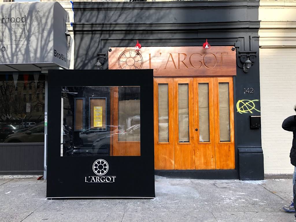 L ARGOT | restaurant | 142 Hamilton Pl, New York, NY 10031, USA | 6468580312 OR +1 646-858-0312