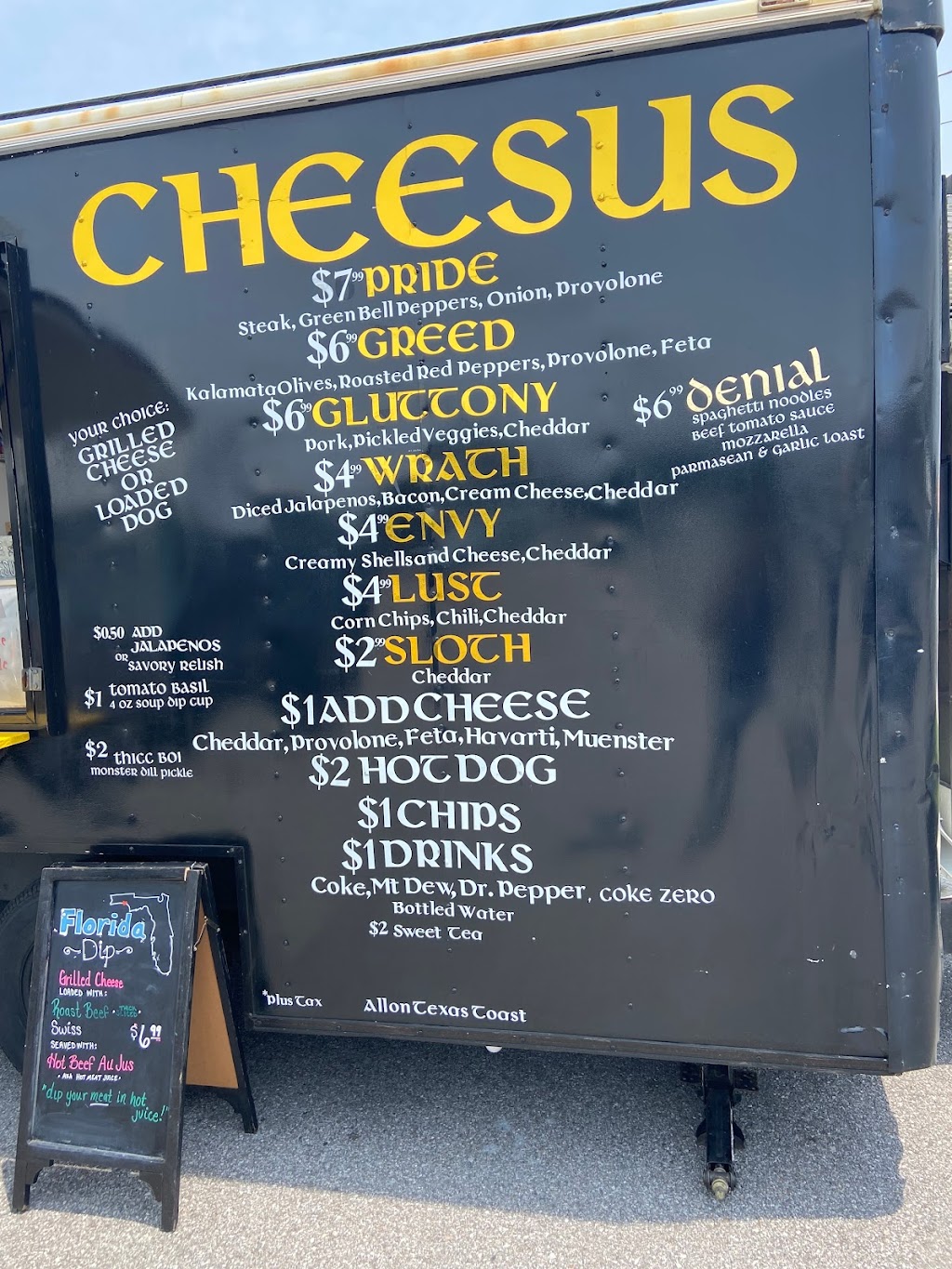 Cheesus | restaurant | 125 Eglin Pkwy SE, Fort Walton Beach, FL 32548, USA | 8502262903 OR +1 850-226-2903