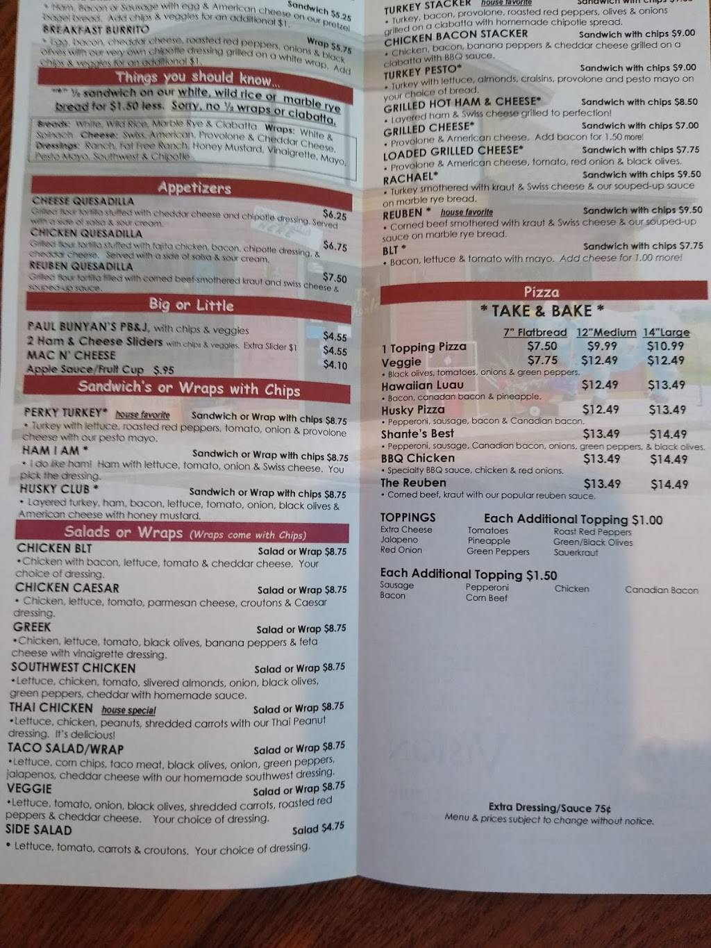 The Shante | cafe | 649 Pillsbury St N, Pillager, MN 56473, USA | 2187464412 OR +1 218-746-4412