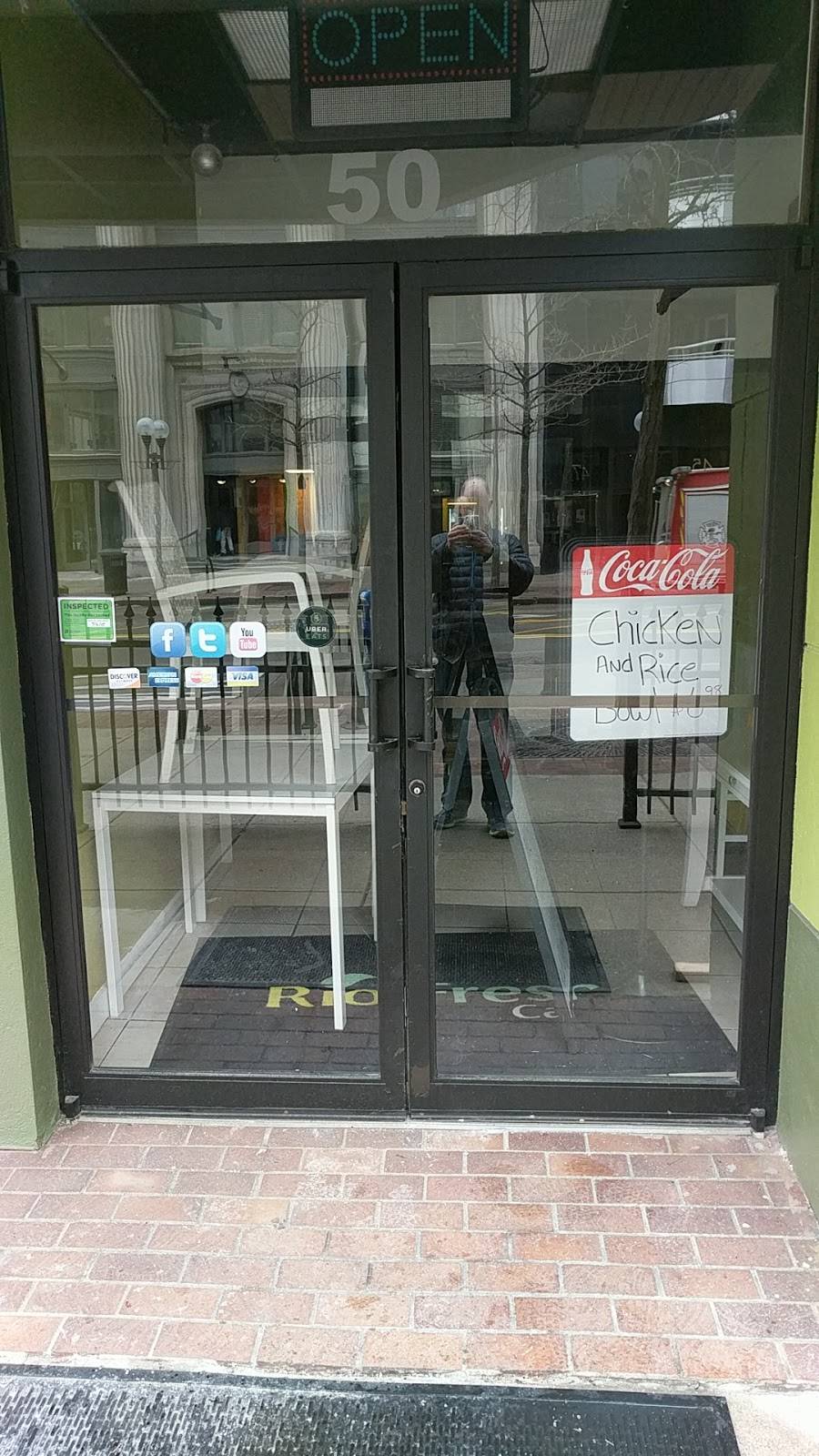 Río Fresh Café | restaurant | 50 N High St, Columbus, OH 43215, USA | 6148171073 OR +1 614-817-1073