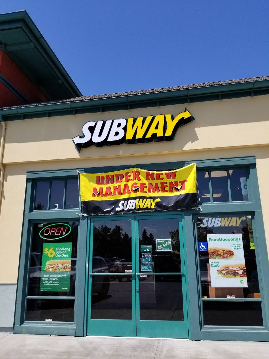 Subway Restaurants | restaurant | 2375 California Blvd, Napa, CA 94559, USA | 7076374275 OR +1 707-637-4275