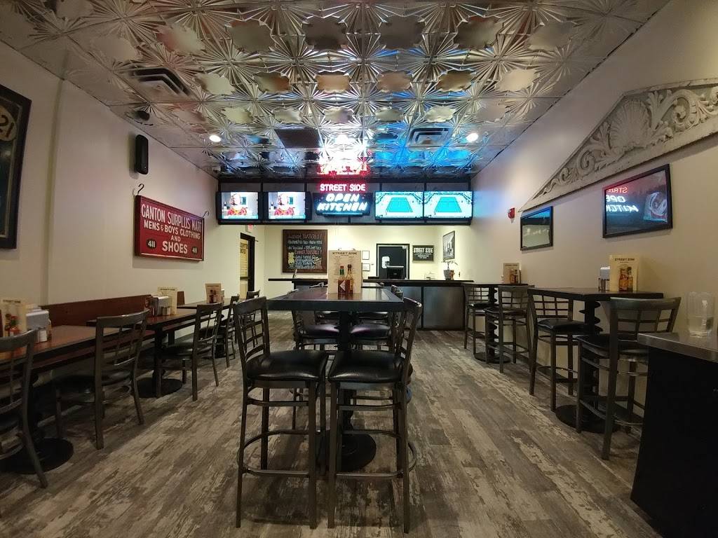 Street Side | restaurant | 217 Market Ave N, Canton, OH 44702, USA | 3306391359 OR +1 330-639-1359