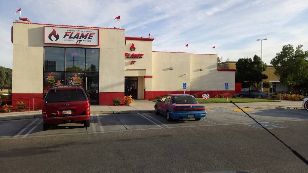 Flame it Burger | restaurant | 4145 N Chestnut Diagonal, Fresno, CA 93727, USA | 5593461797 OR +1 559-346-1797