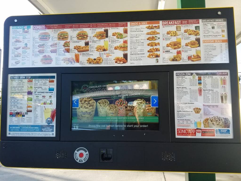 Sonic Drive-In | restaurant | 6555 Mechanicsville Turnpike, Mechanicsville, VA 23111, USA | 8047301333 OR +1 804-730-1333