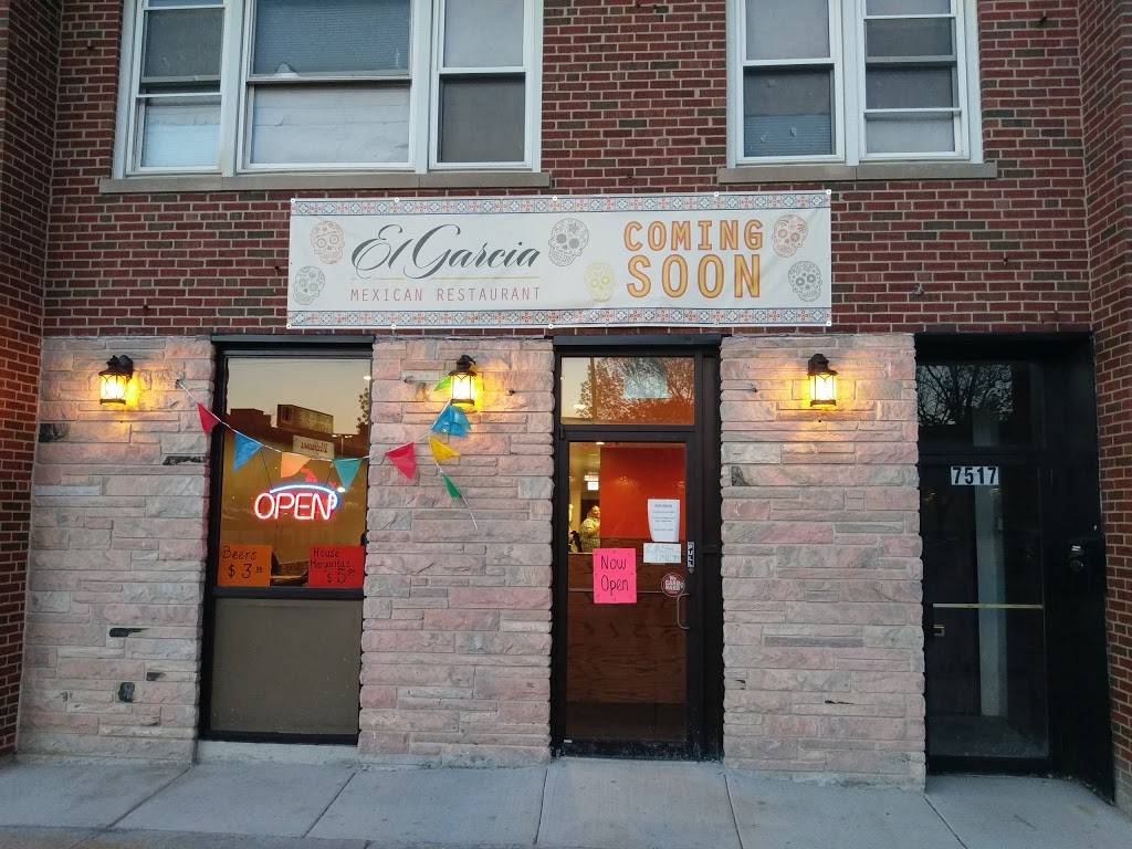 El Garcia Restaurant | restaurant | 7515 N Western Ave, Chicago, IL 60645, USA | 8722087144 OR +1 872-208-7144