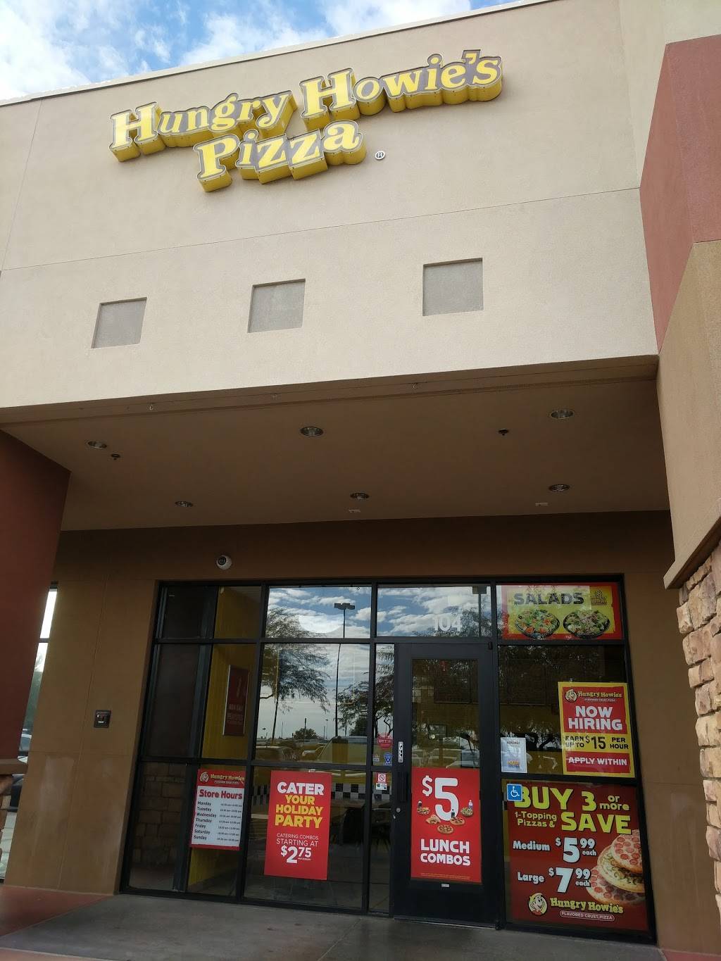 Hungry Howies Pizza | meal delivery | 1745 W Hunt Hwy #104, Queen Creek, AZ 85243, USA | 4804746000 OR +1 480-474-6000