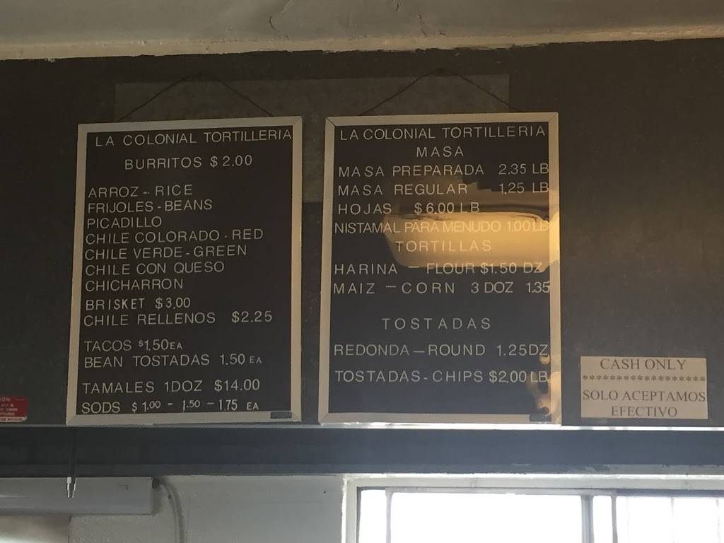 La Colonial Tortilla factory | restaurant | 212 N Copia St, El Paso, TX 79905, USA | 9155339691 OR +1 915-533-9691