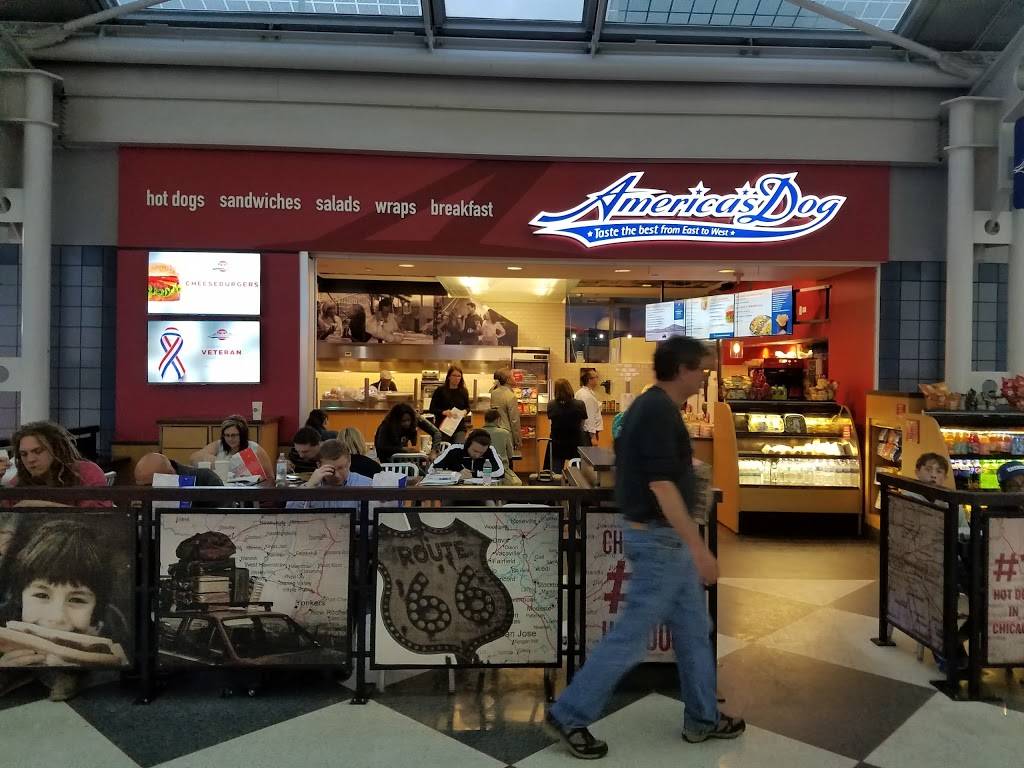 Americas Dog | restaurant | OHare International Airport (ORD), United Terminal 1 Concourse C, Chicago, IL 60666, USA | 7736869600 OR +1 773-686-9600