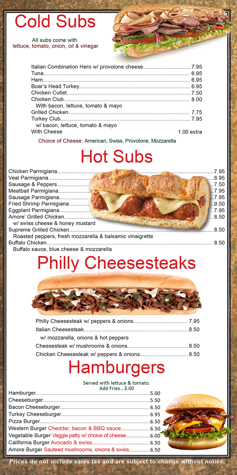 Amore Pizza Cafe | meal takeaway | 370 W 58th St, New York, NY 10019, USA | 2125814200 OR +1 212-581-4200