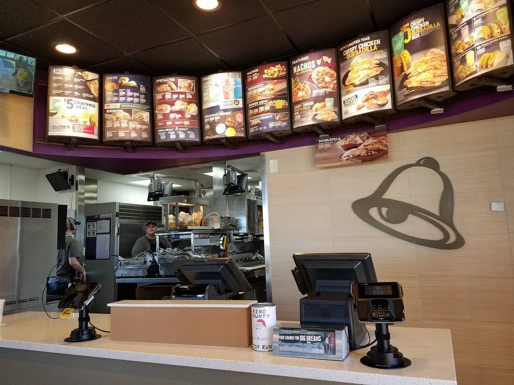 Taco Bell | meal takeaway | 1203 E 30th Ave St, Hutchinson, KS 67502, USA | 6206658823 OR +1 620-665-8823