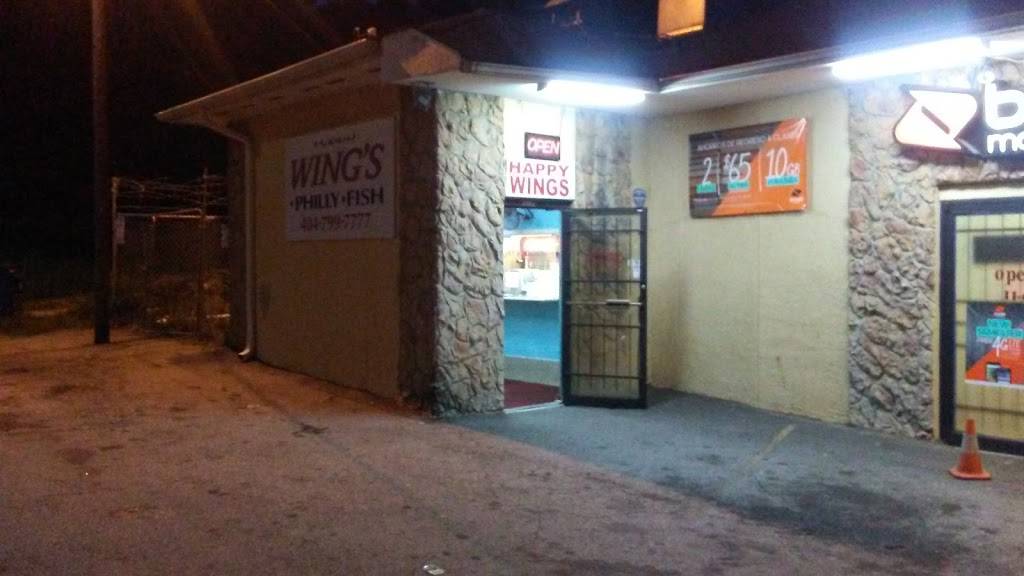 Happy Wings | restaurant | 2760 Donald Lee Hollowell Pkwy NW, Atlanta, GA 30318, USA | 4047997777 OR +1 404-799-7777