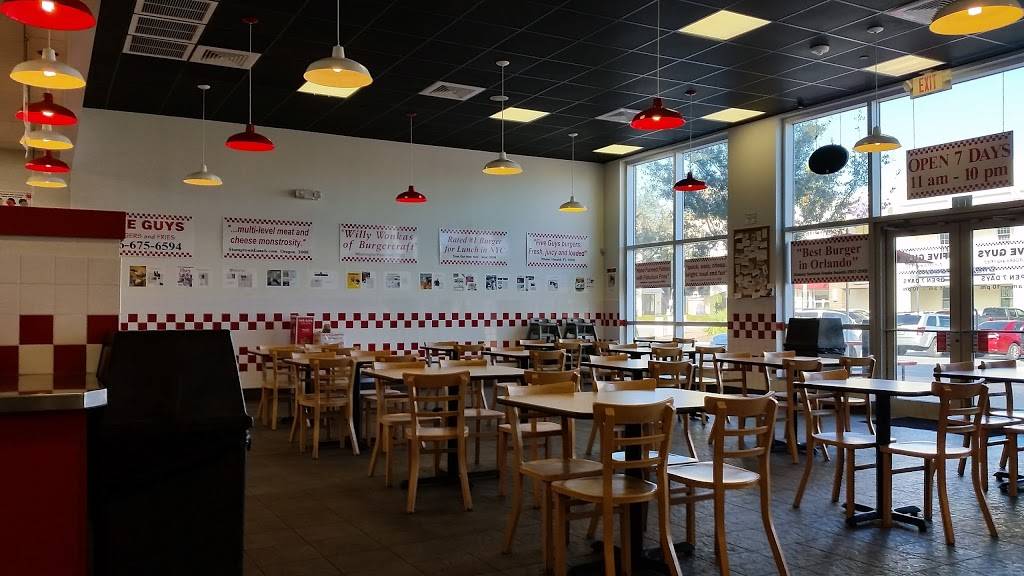 Five Guys | meal takeaway | The Pavilion At, Port Orange, FL 32128, USA | 3866756594 OR +1 386-675-6594