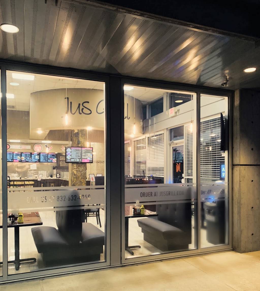 Jus Grill | restaurant | 5927 Almeda Rd Ste G, Houston, TX 77004, USA | 8326324950 OR +1 832-632-4950