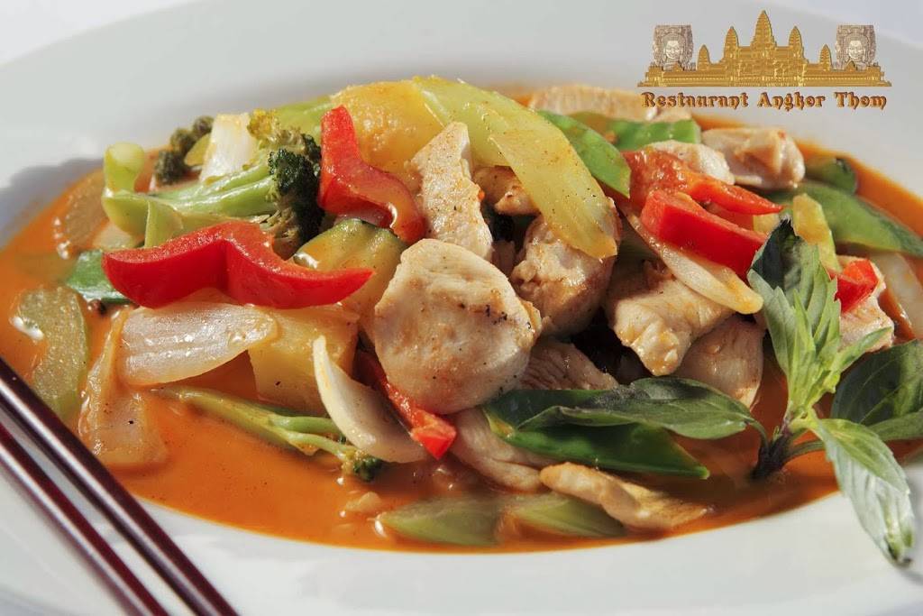 Restaurant Angkor Thom | restaurant | 1675 Rue Notre Dame, LAncienne-Lorette, QC G2E 3B9, Canada | 4188774034 OR +1 418-877-4034