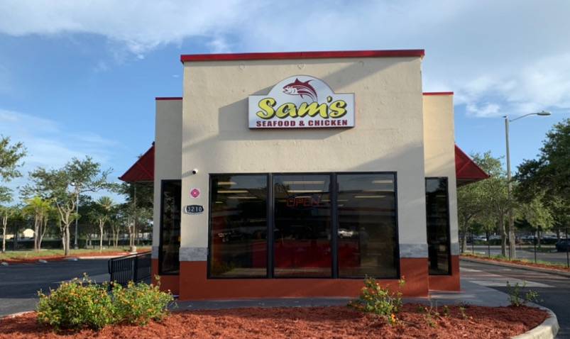 Sam’s seafood & chicken | restaurant | 3210 Central Ave, St. Petersburg, FL 33712, USA | 7274858348 OR +1 727-485-8348