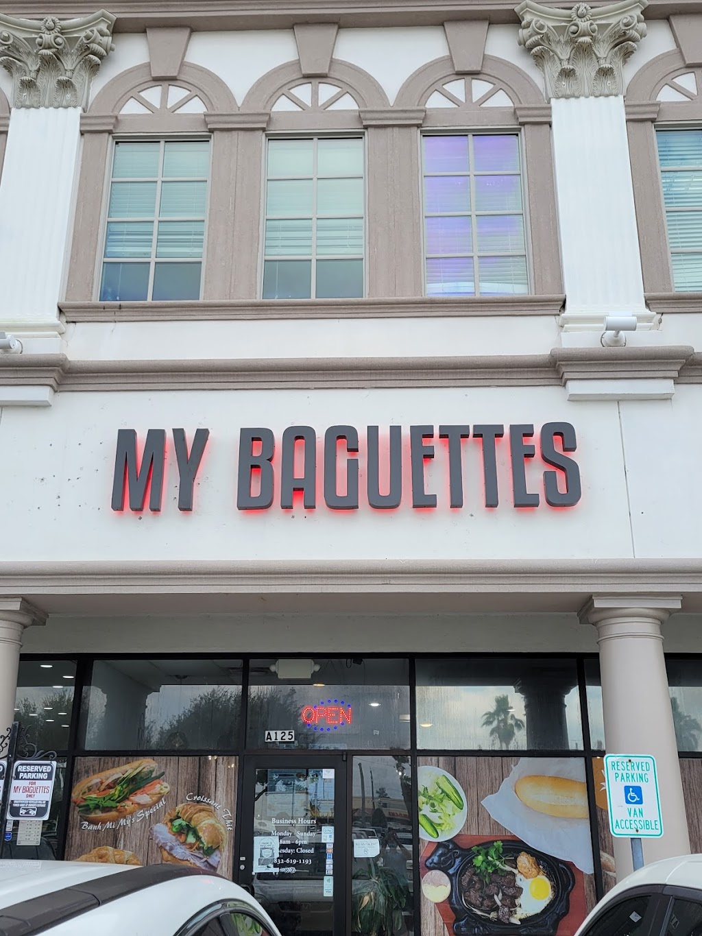My Baguettes | restaurant | 10613 Bellaire Blvd suite a-125, Houston, TX 77072, USA | 8326191193 OR +1 832-619-1193
