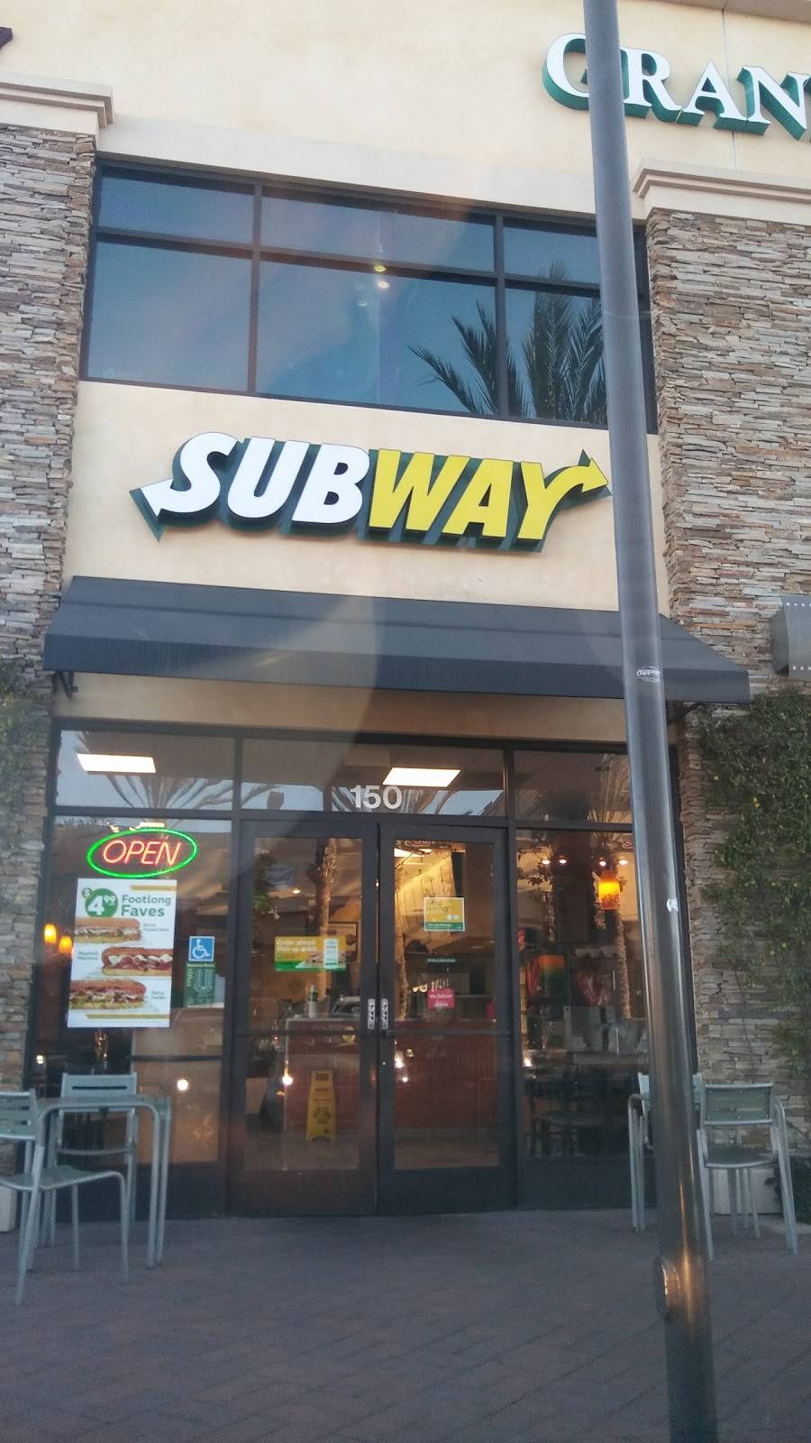 Subway Restaurants | restaurant | Grand Plaza Shopping Center, 137 S Las Posas Rd Suite 150, San Marcos, CA 92078, USA | 7607528371 OR +1 760-752-8371