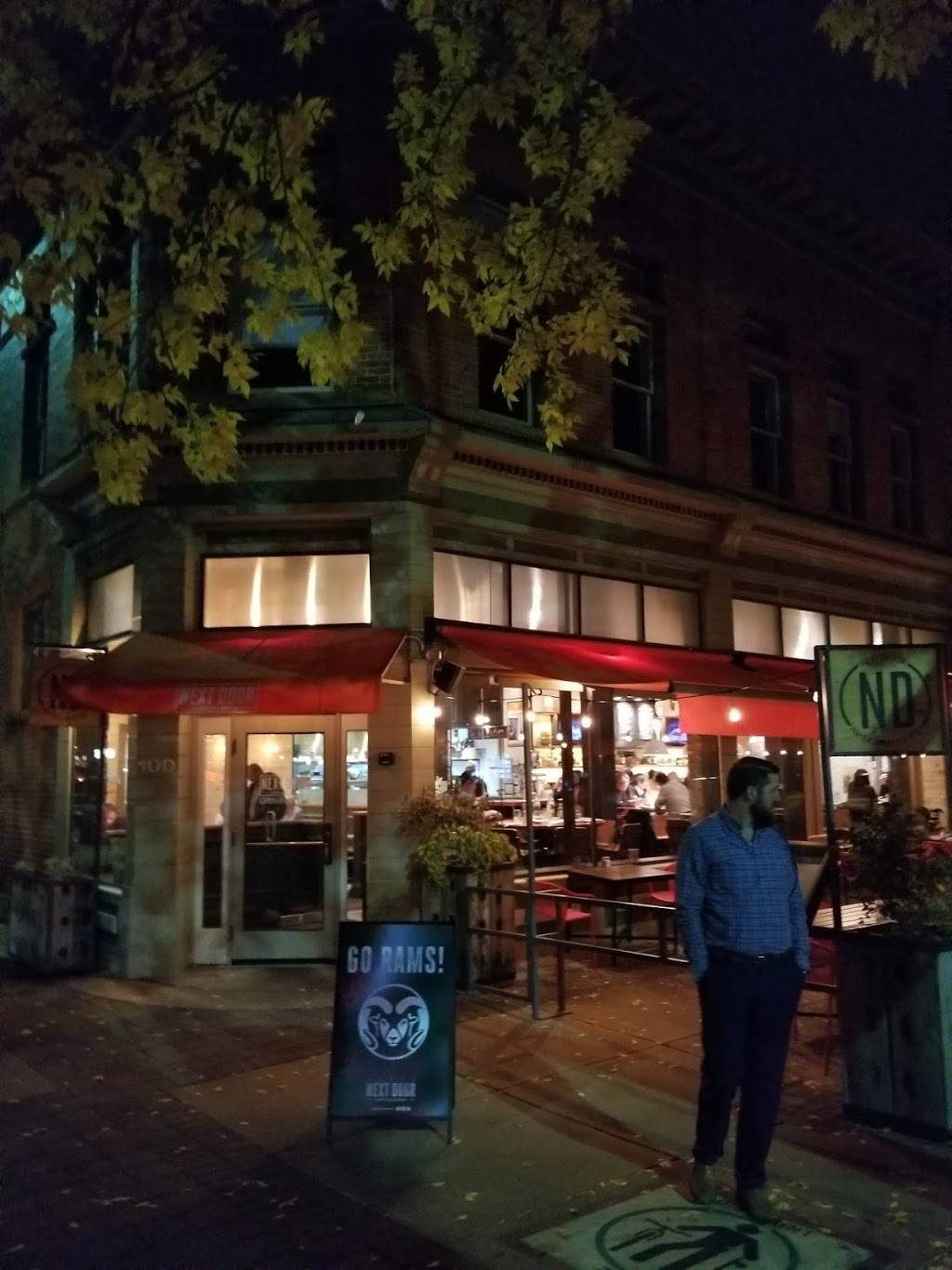 Next Door American Eatery | restaurant | 100 N College Ave, Fort Collins, CO 80524, USA | 9705688869 OR +1 970-568-8869
